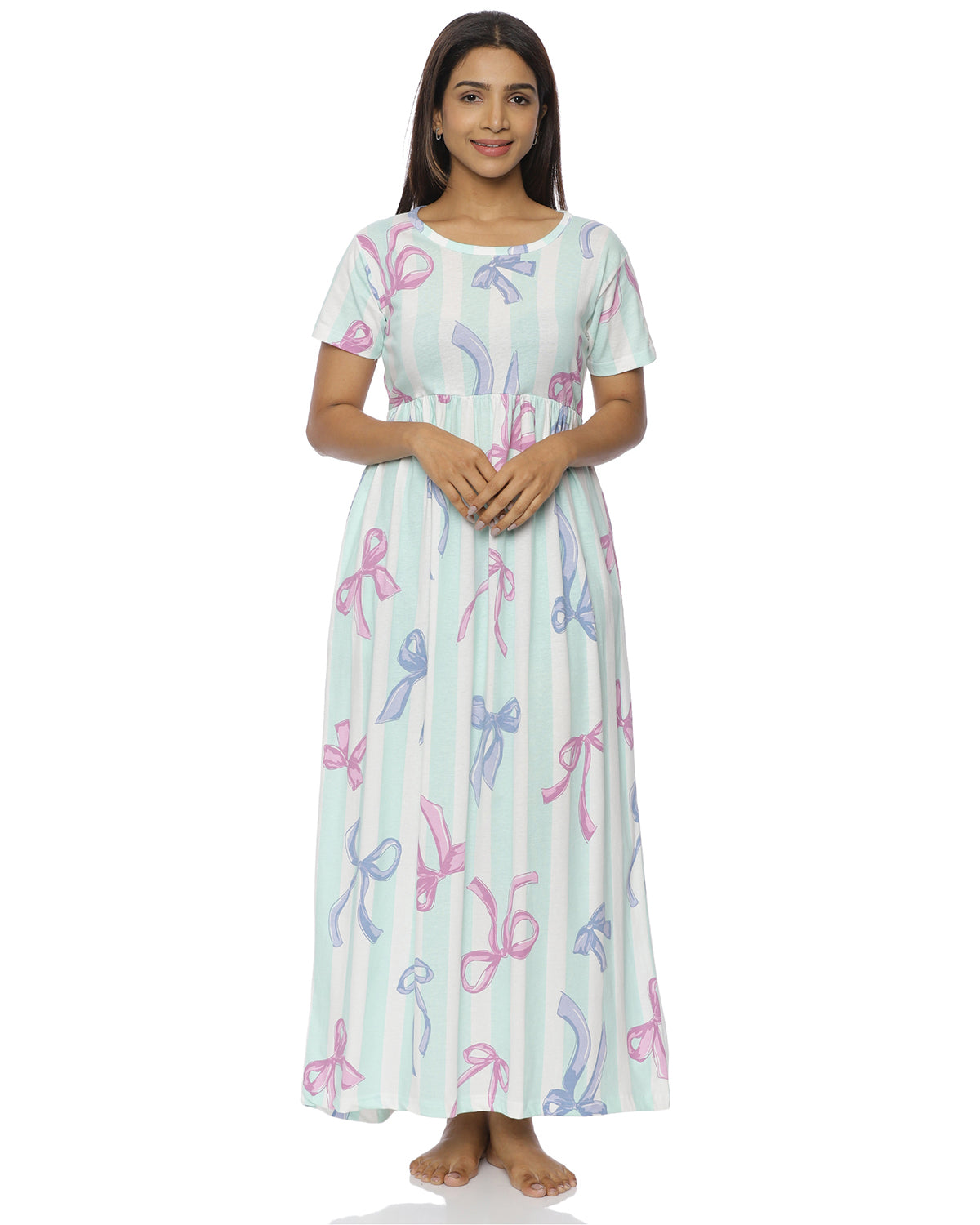 Bow Casual Loungewear - Full Length