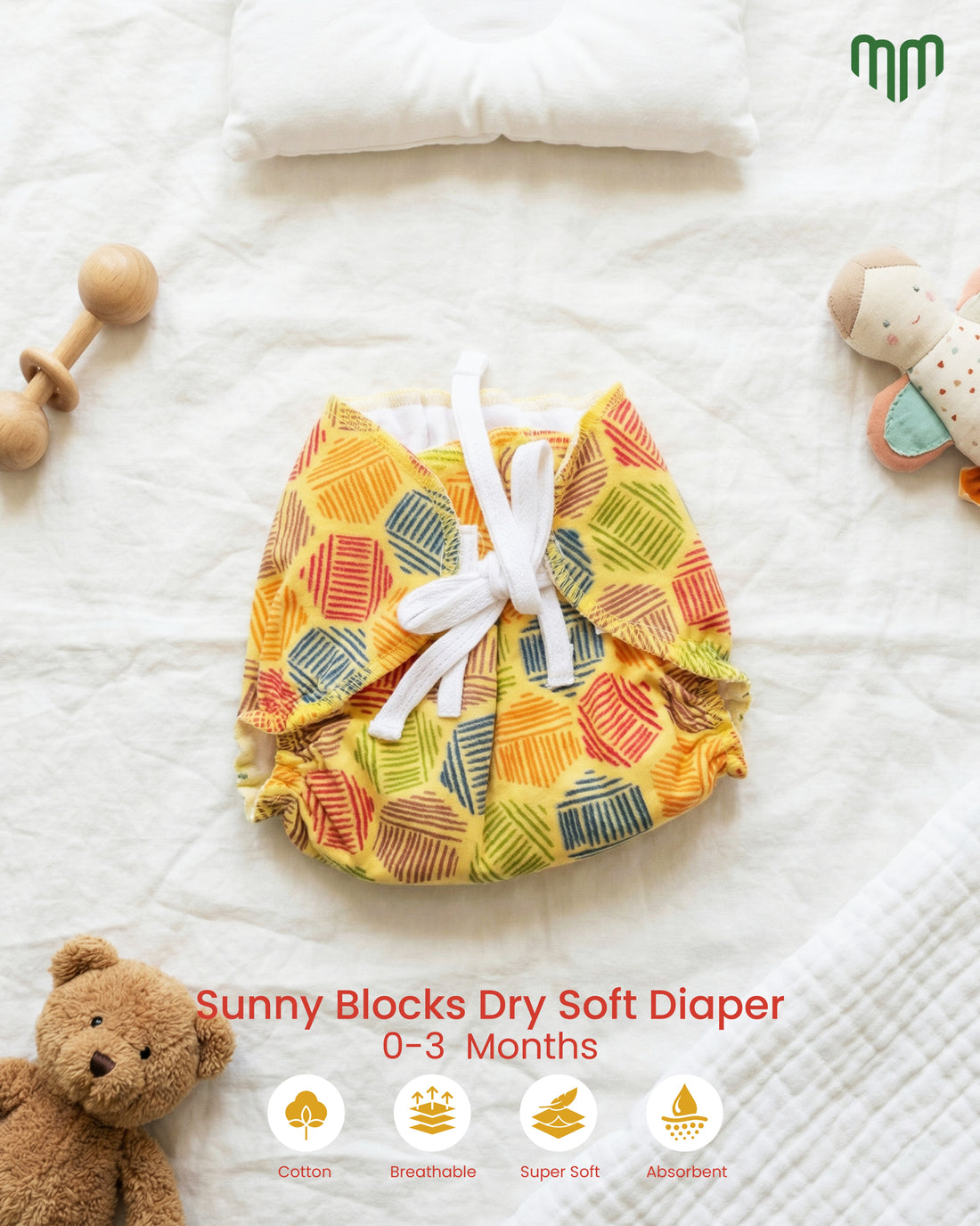 Little Sunny Blocks - Ultra Nappies