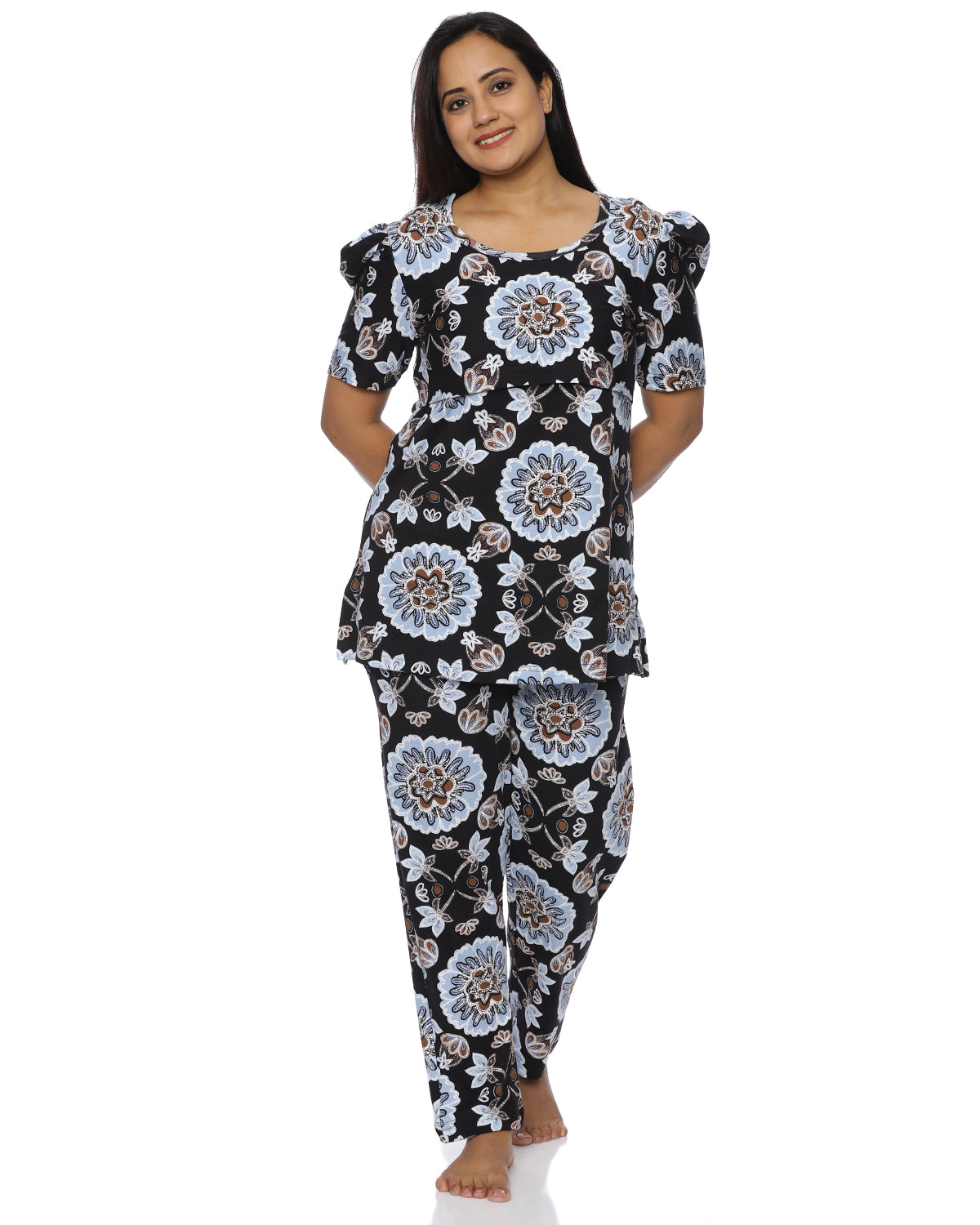 Navya Zipless Feeding Pant Set