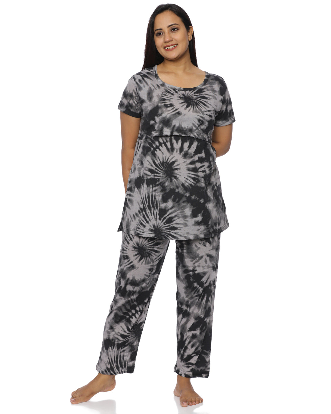 Vaanya Zipless Feeding Pant Set