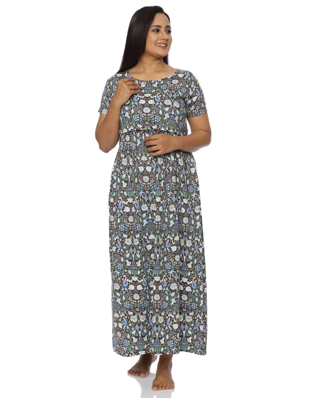 Priya Zipless Maternity Loungewear – Full Length