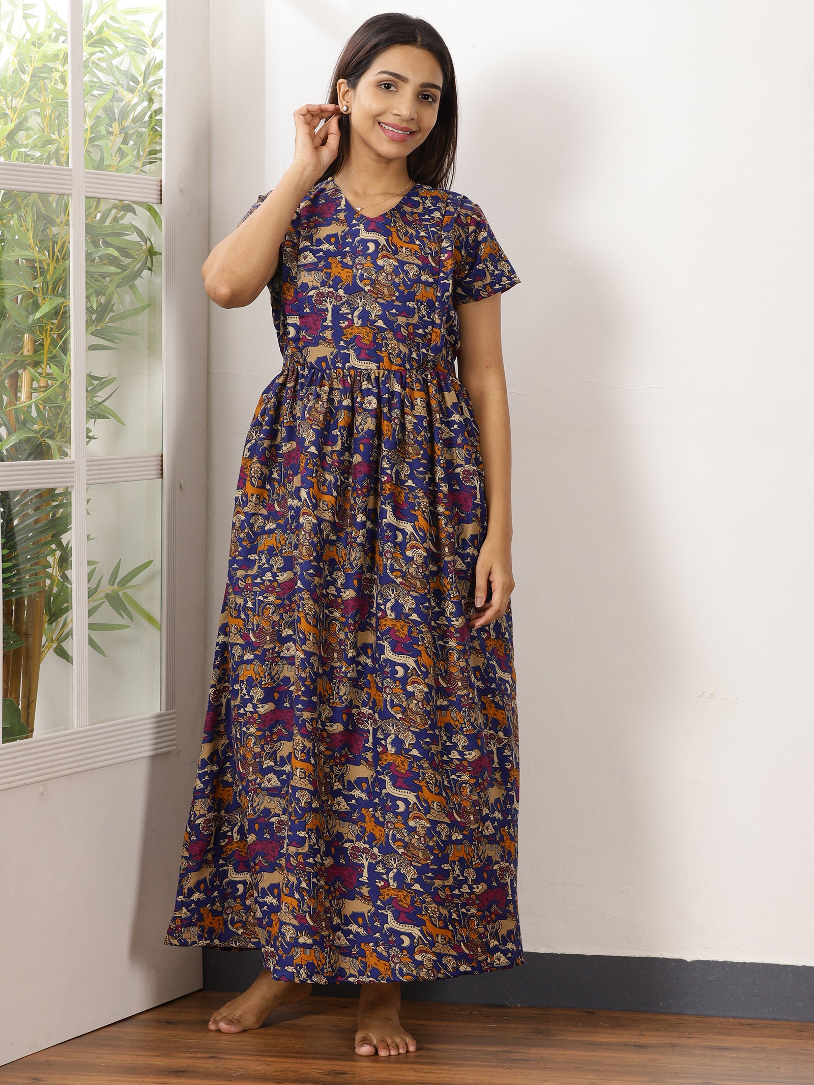 Pichwai_V2 Feeding Night Maxi