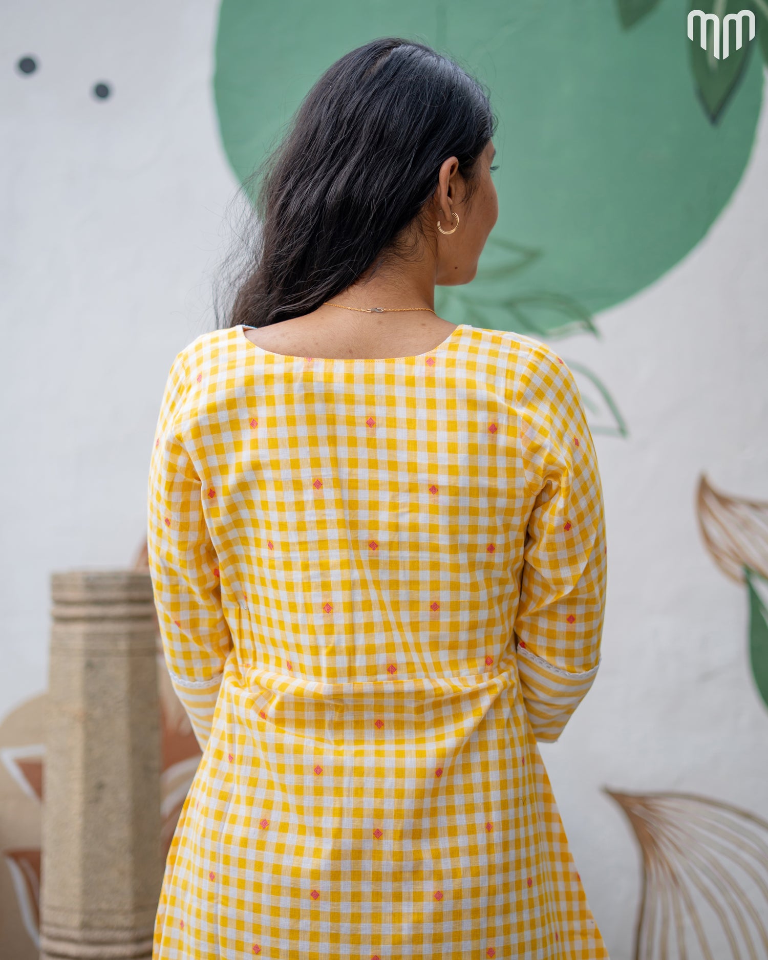 Lucky_Yellow Maternity Maxi