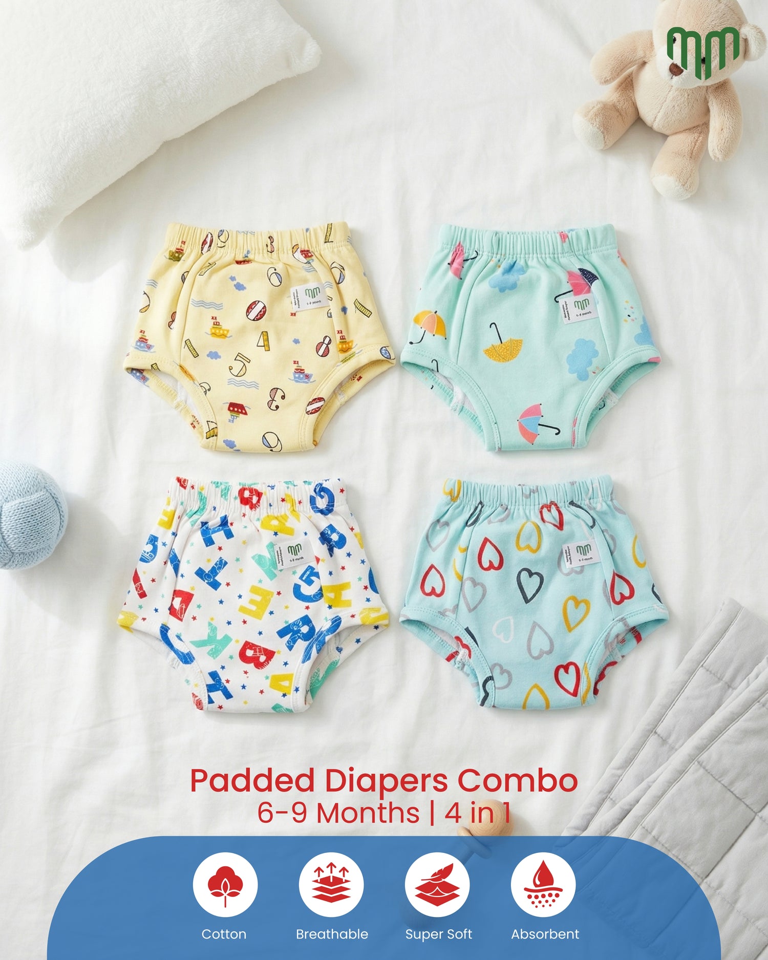 Ultra Undies (Padded Underwear) - Combo Packs