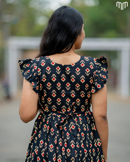 Mullai_V1 Maternity Maxi