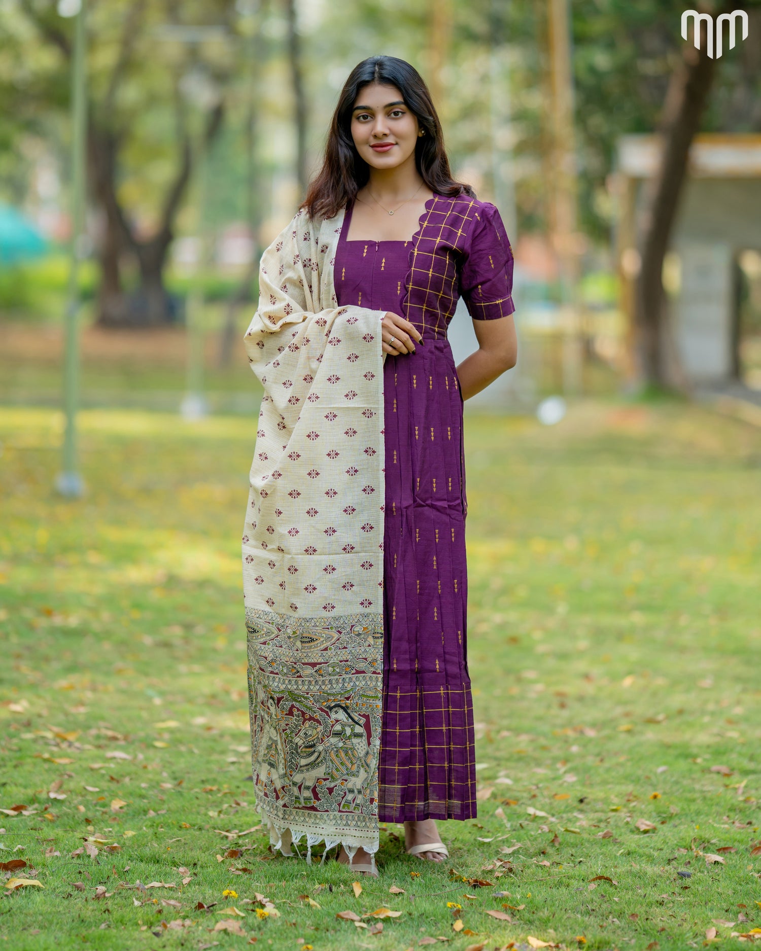 Vivandhiri Maternity Maxi with Dupatta