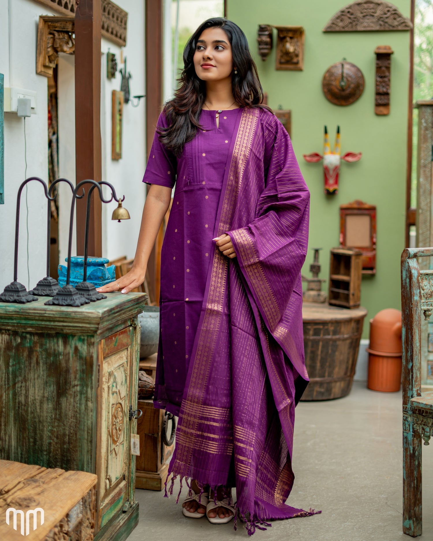 Brinda_V4 Maternity Kurti Set