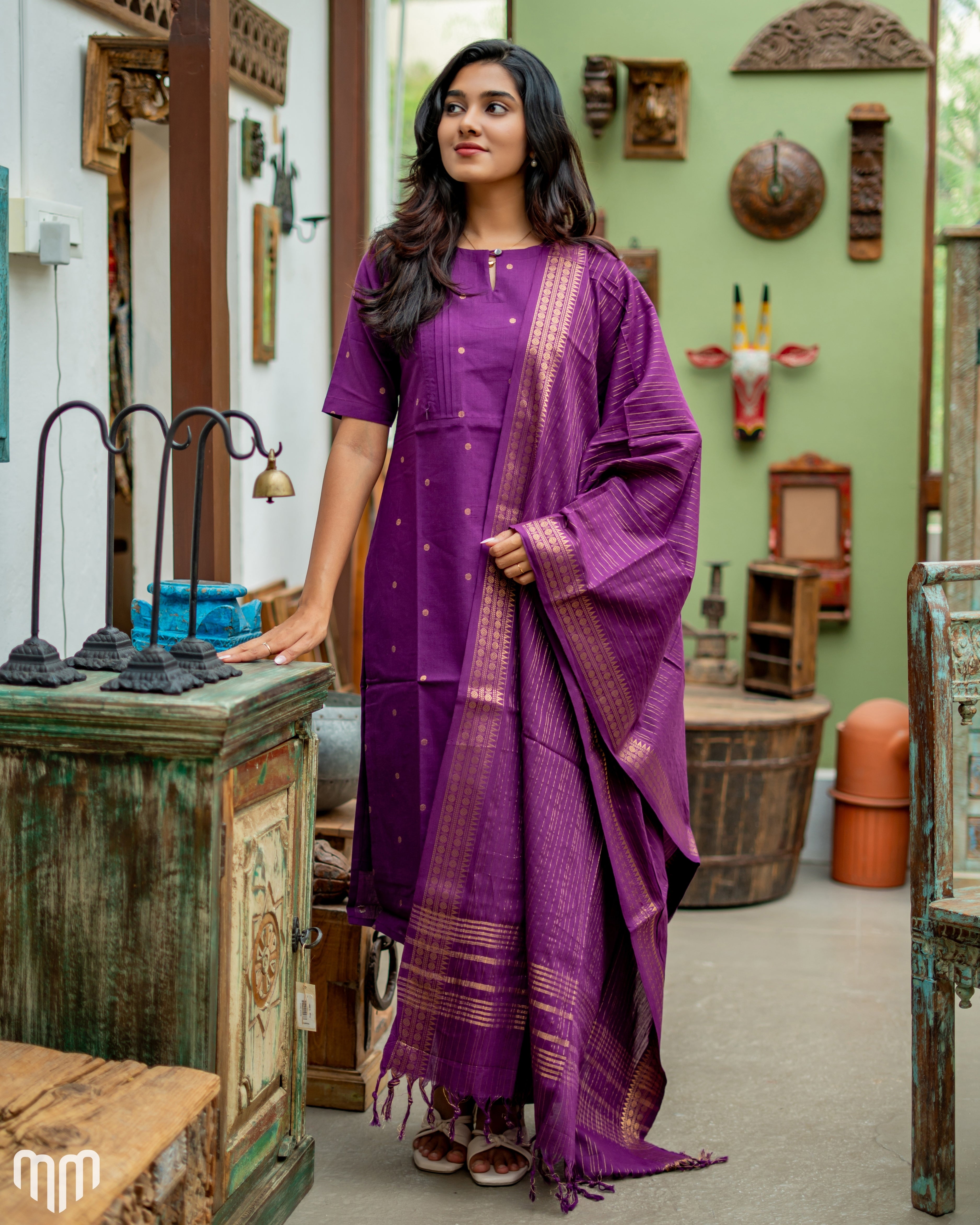 Brinda_V4 Maternity Kurti Set