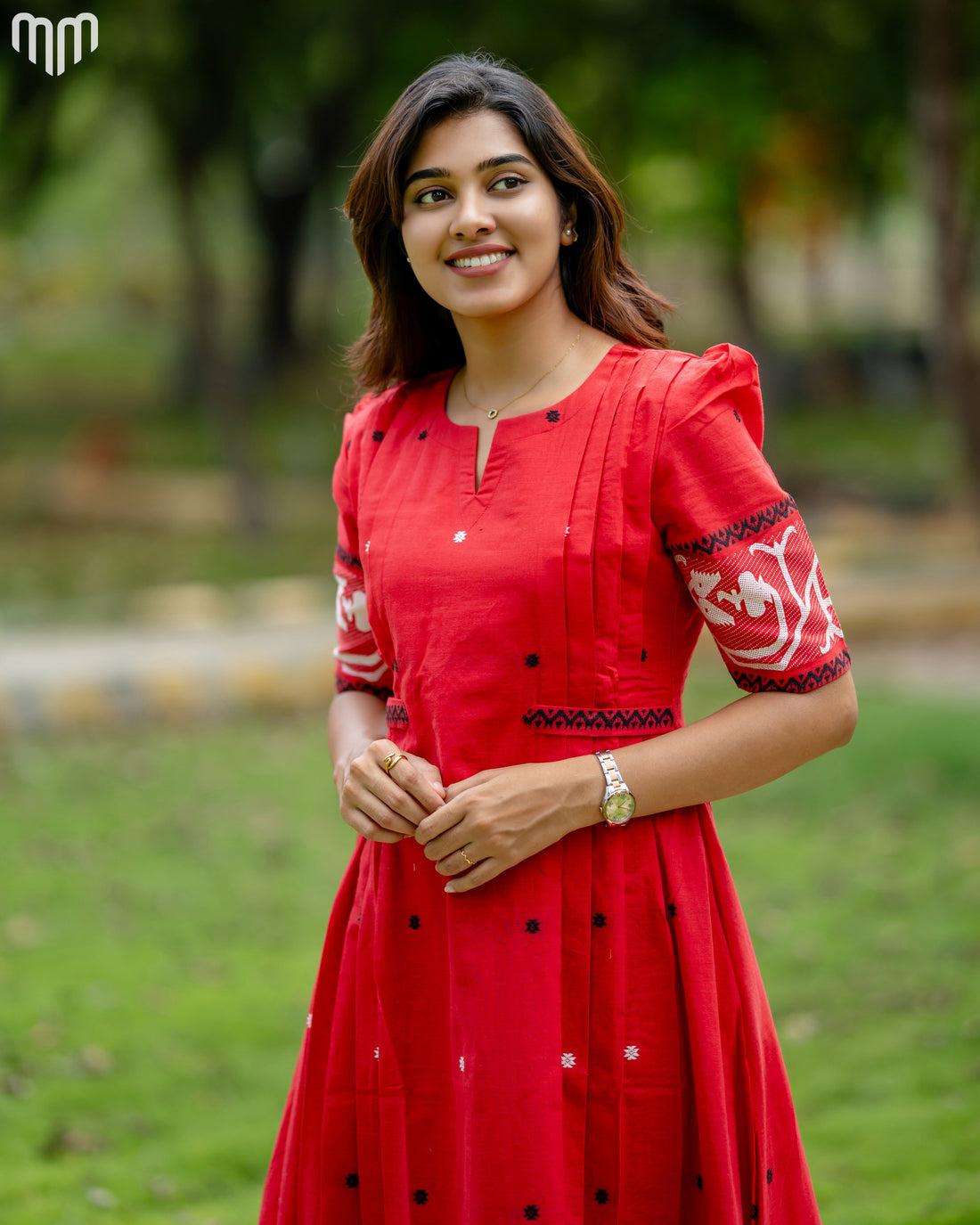 Jamdani_R Maternity Maxi