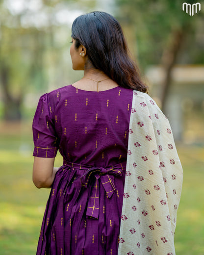 Vivandhiri Maternity Maxi with Dupatta