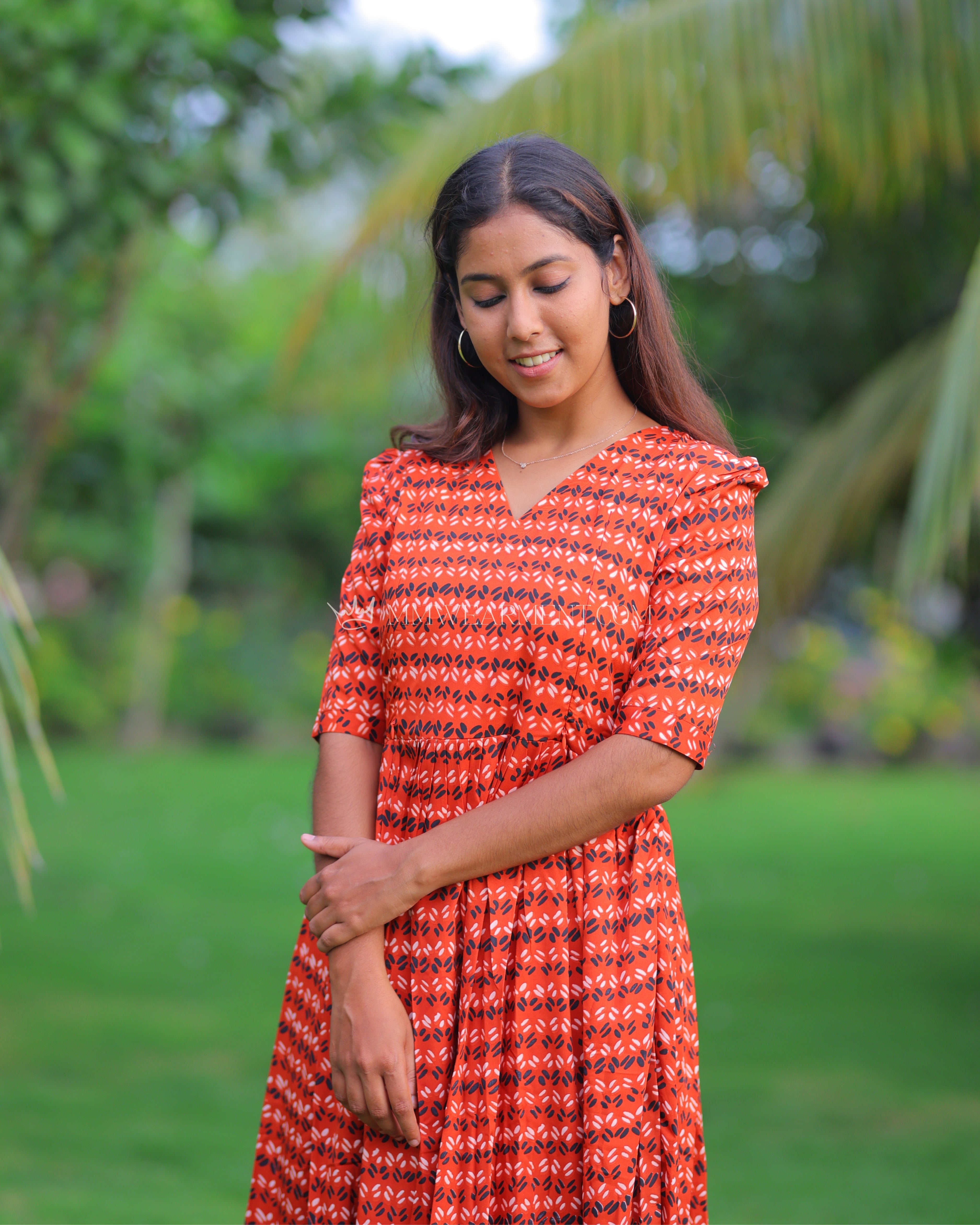 Saanvi | Maternity Maxi with Full Lining [Double Side Zips]