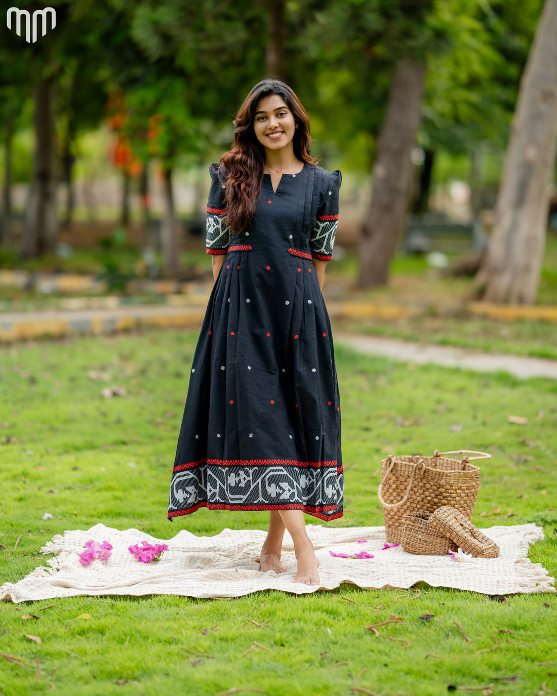 Jamdani_B Maternity Maxi