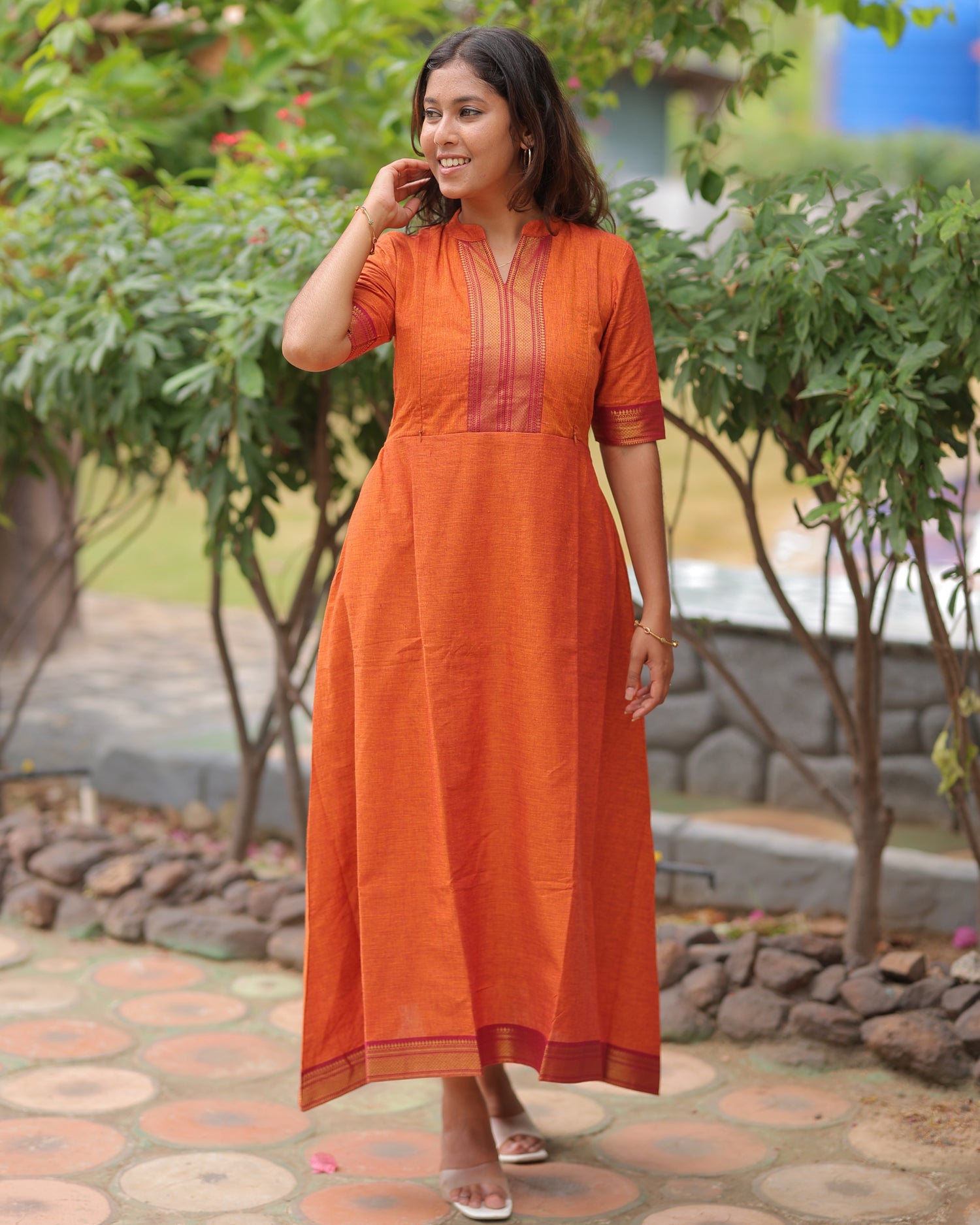 Mangai_V1  Maternity Maxi