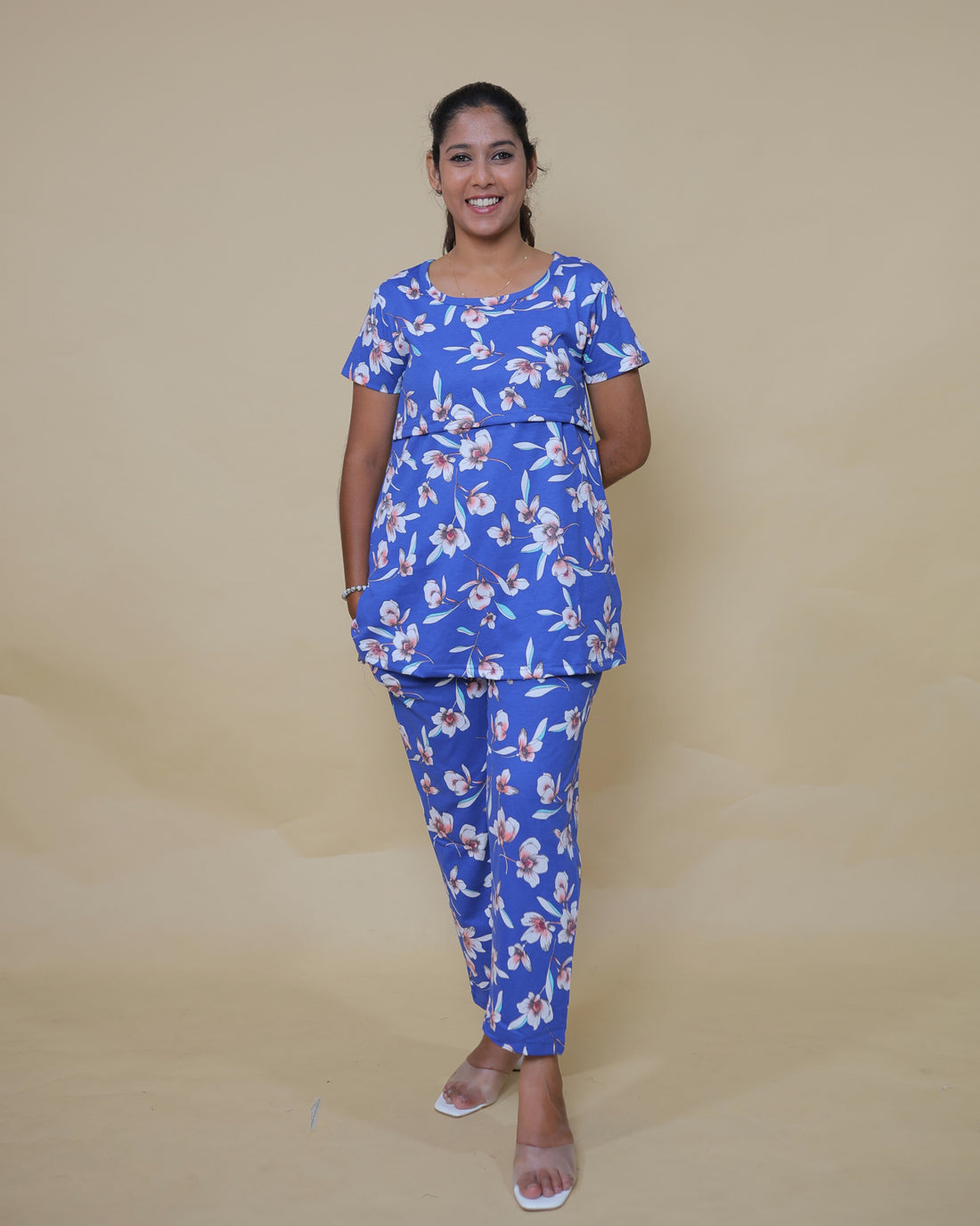 Fariha Zipless Feeding Pant Set