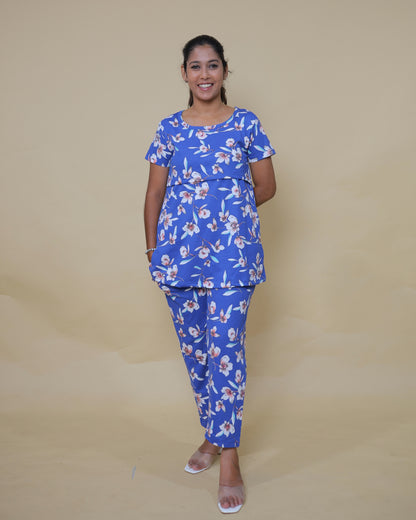 Fariha Zipless Feeding Pant Set