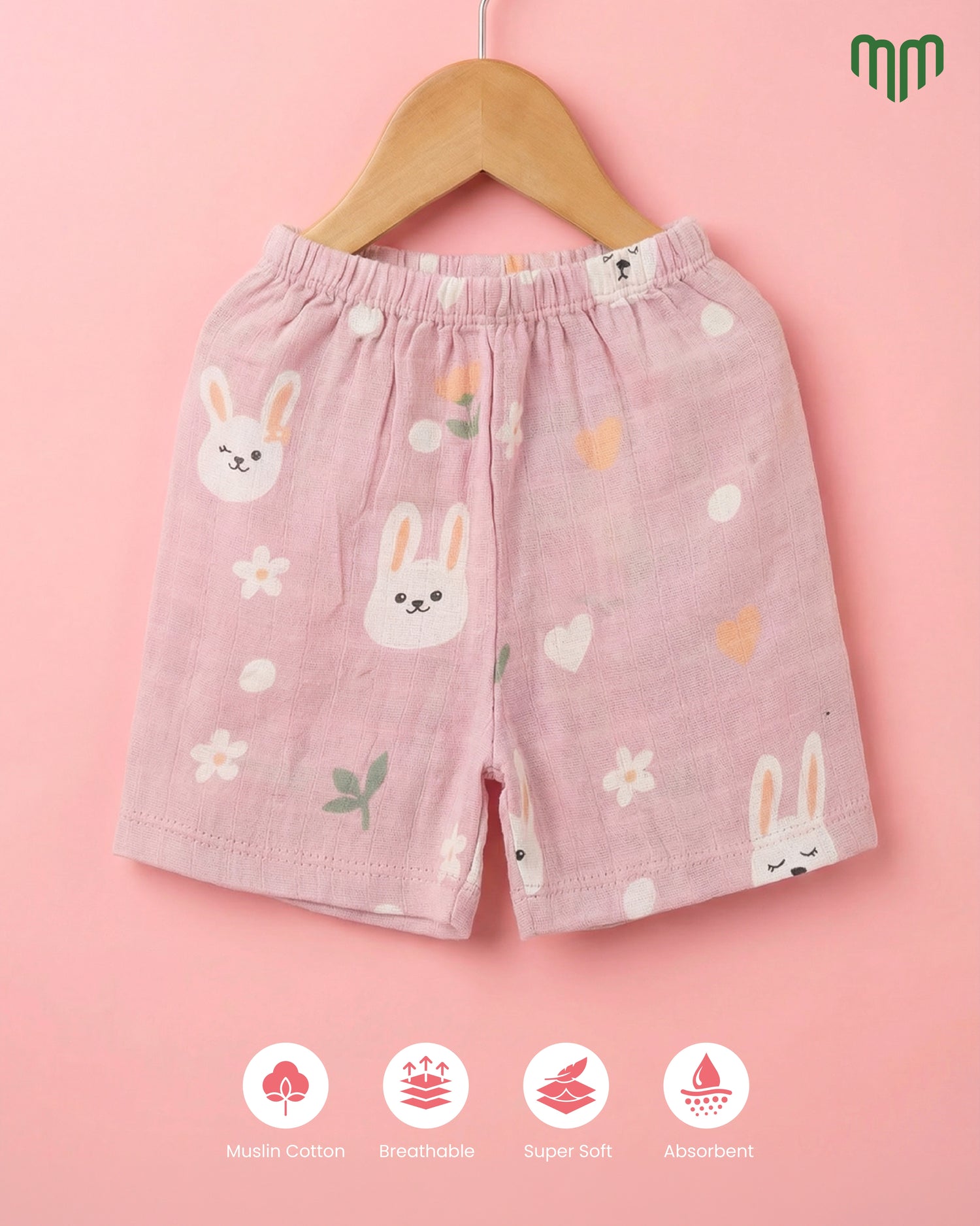 Little Bunny Muslin Co-ord set