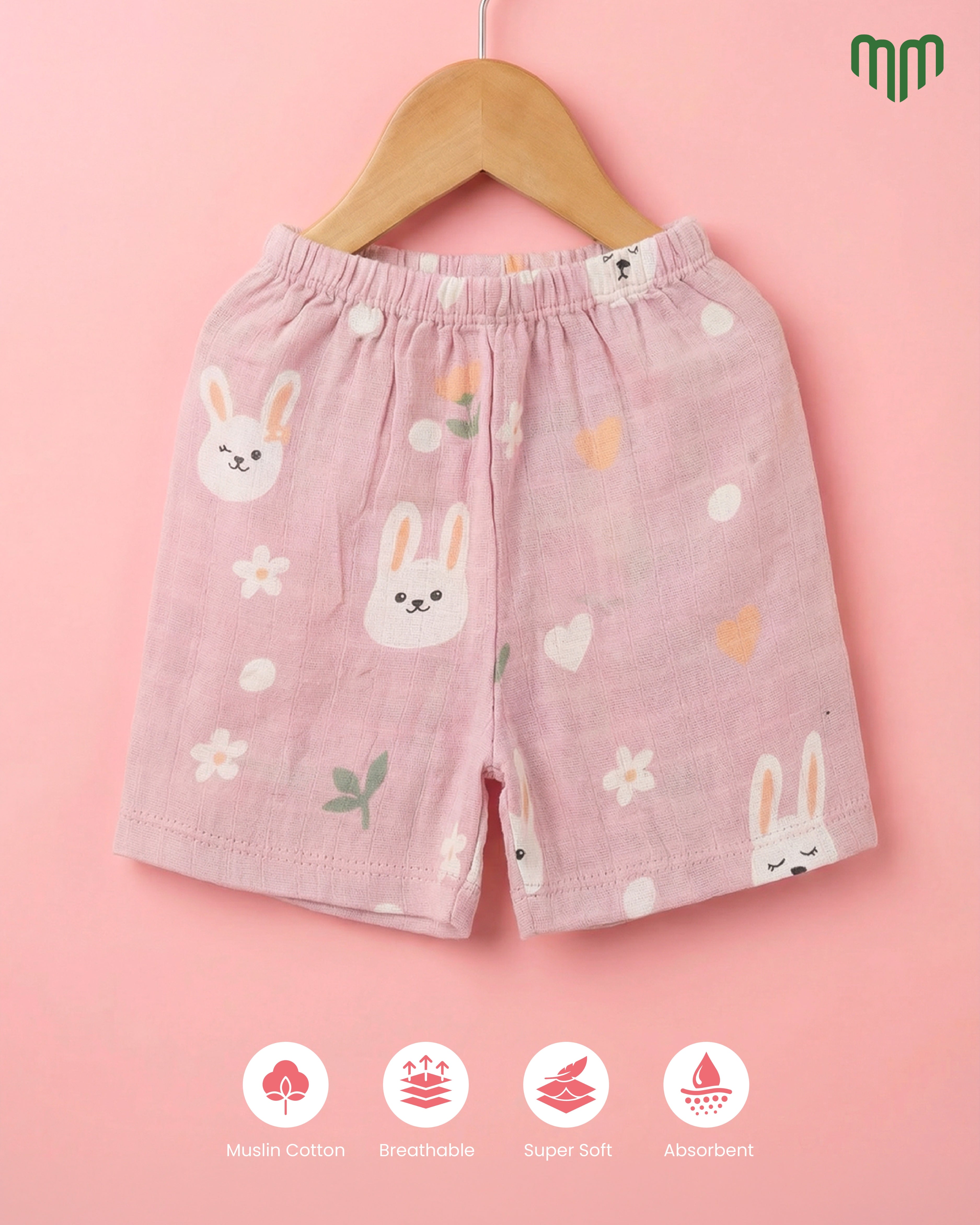 Little Bunny Muslin Co-ord set