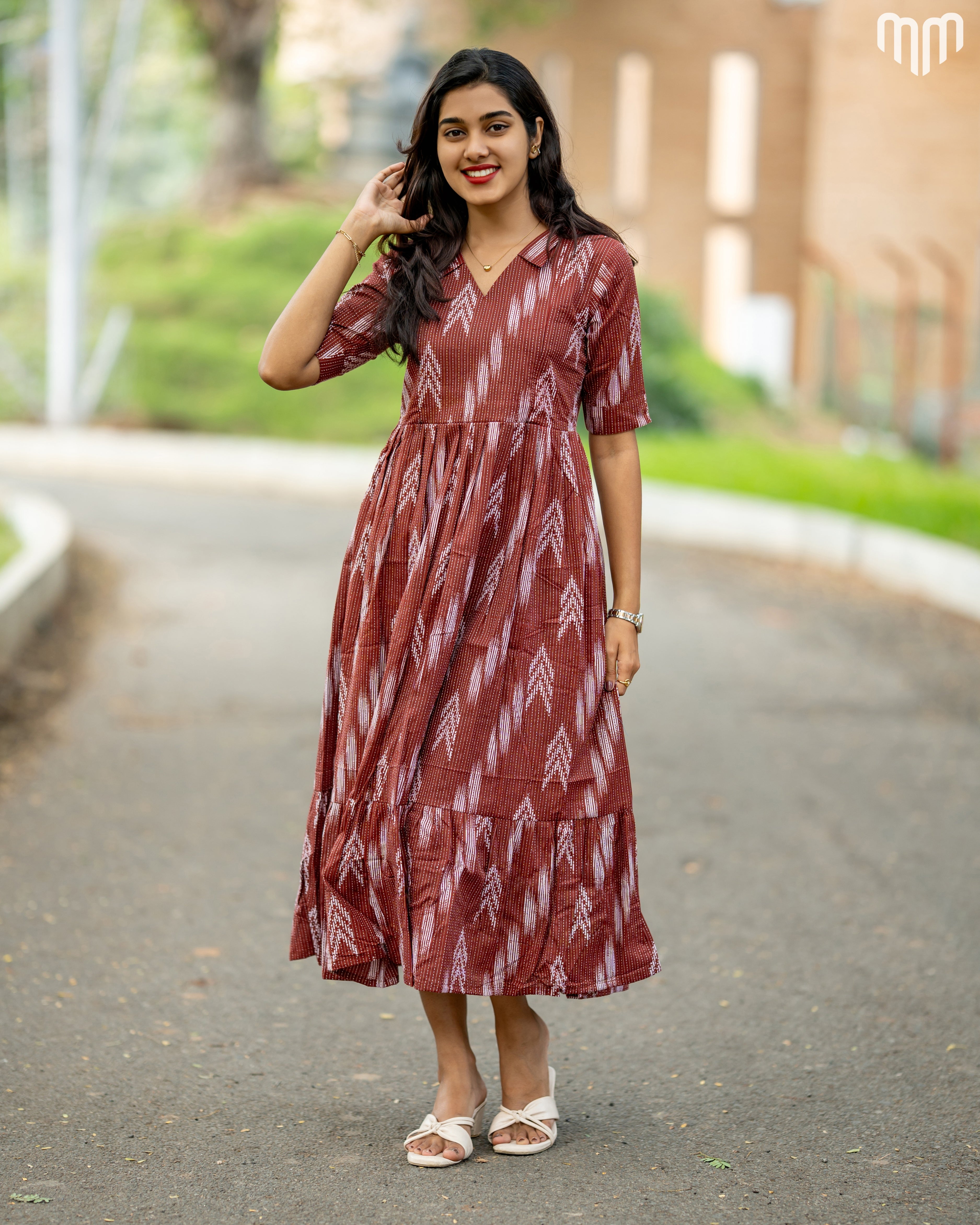 Akhila_V2 Maternity Maxi