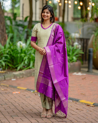 Brindha_V2 Maternity Kurti Set