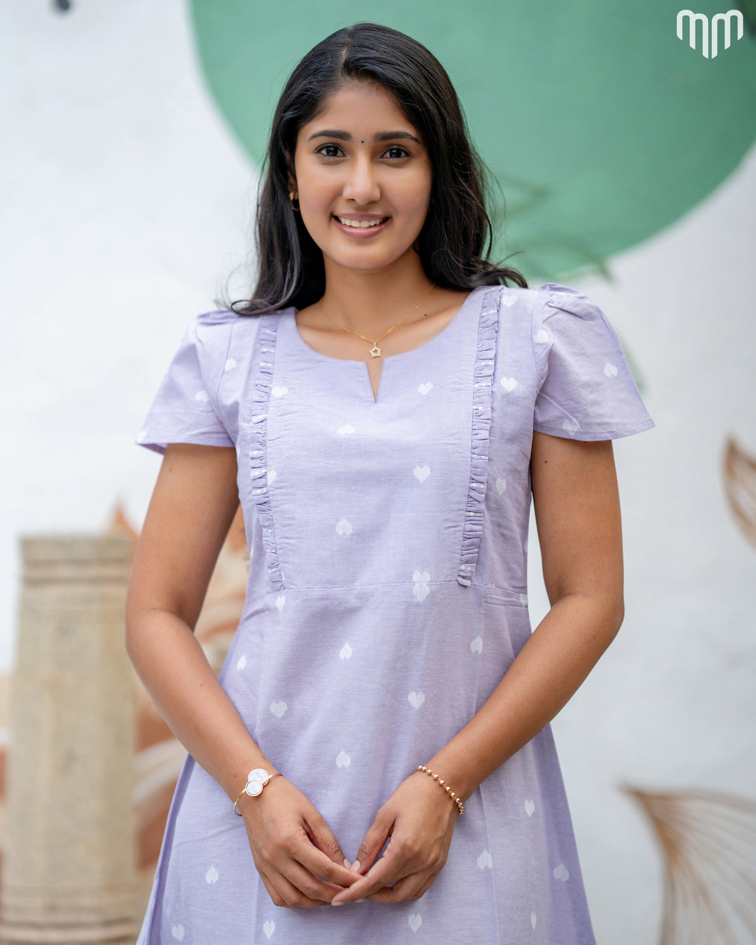 Crazy_Purple Maternity Maxi