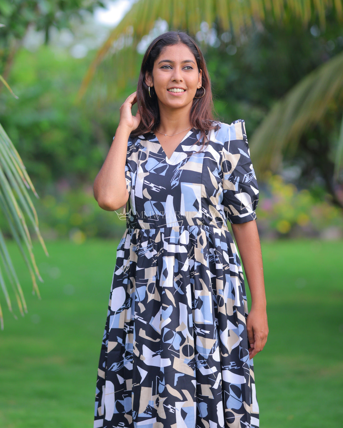 Rorshi | Maternity Maxi with Full Lining [Double Side Zips]