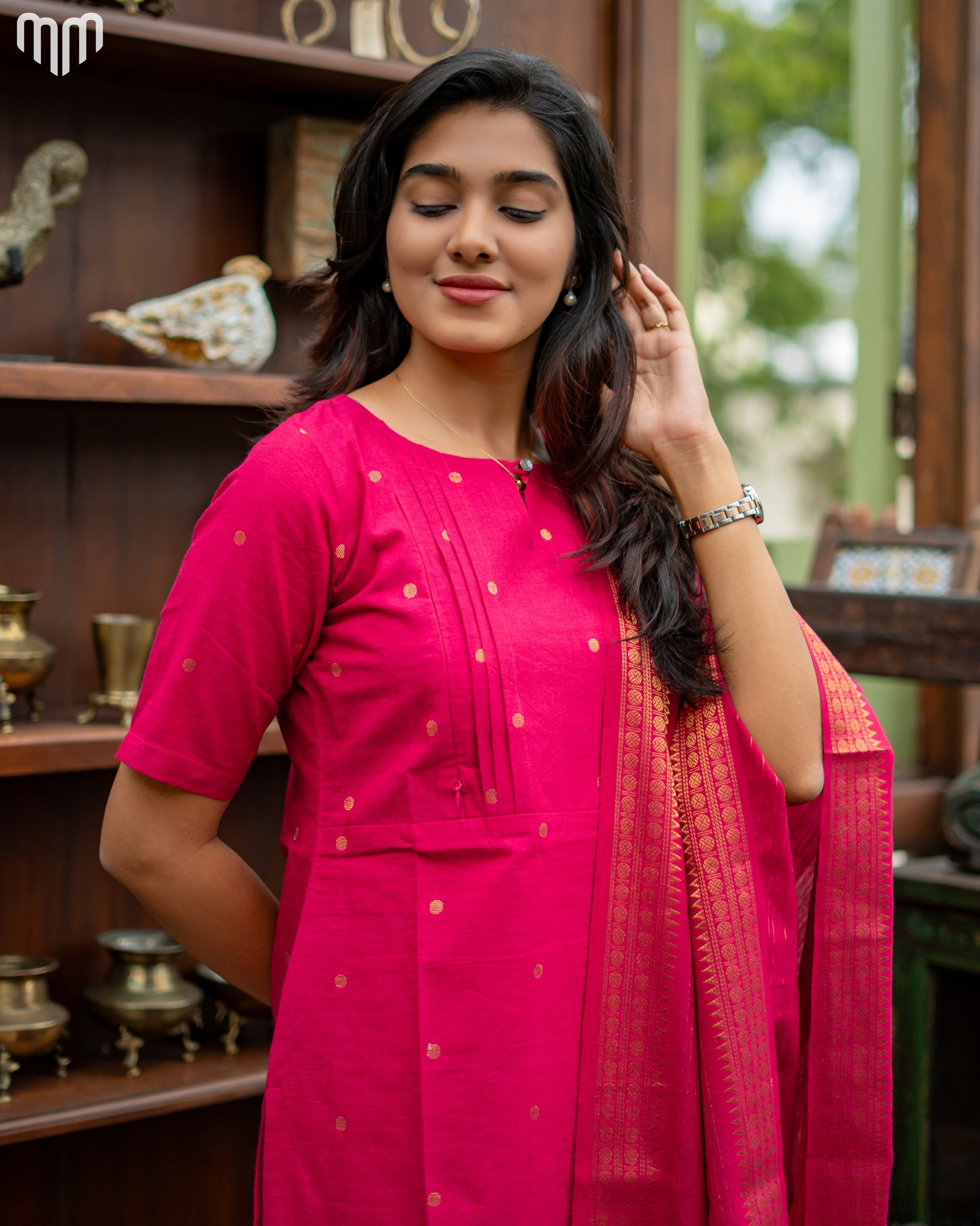 Brinda_V6 Maternity Kurti Set