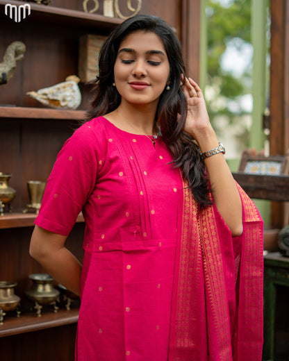 Brinda_V6 Maternity Kurti Set