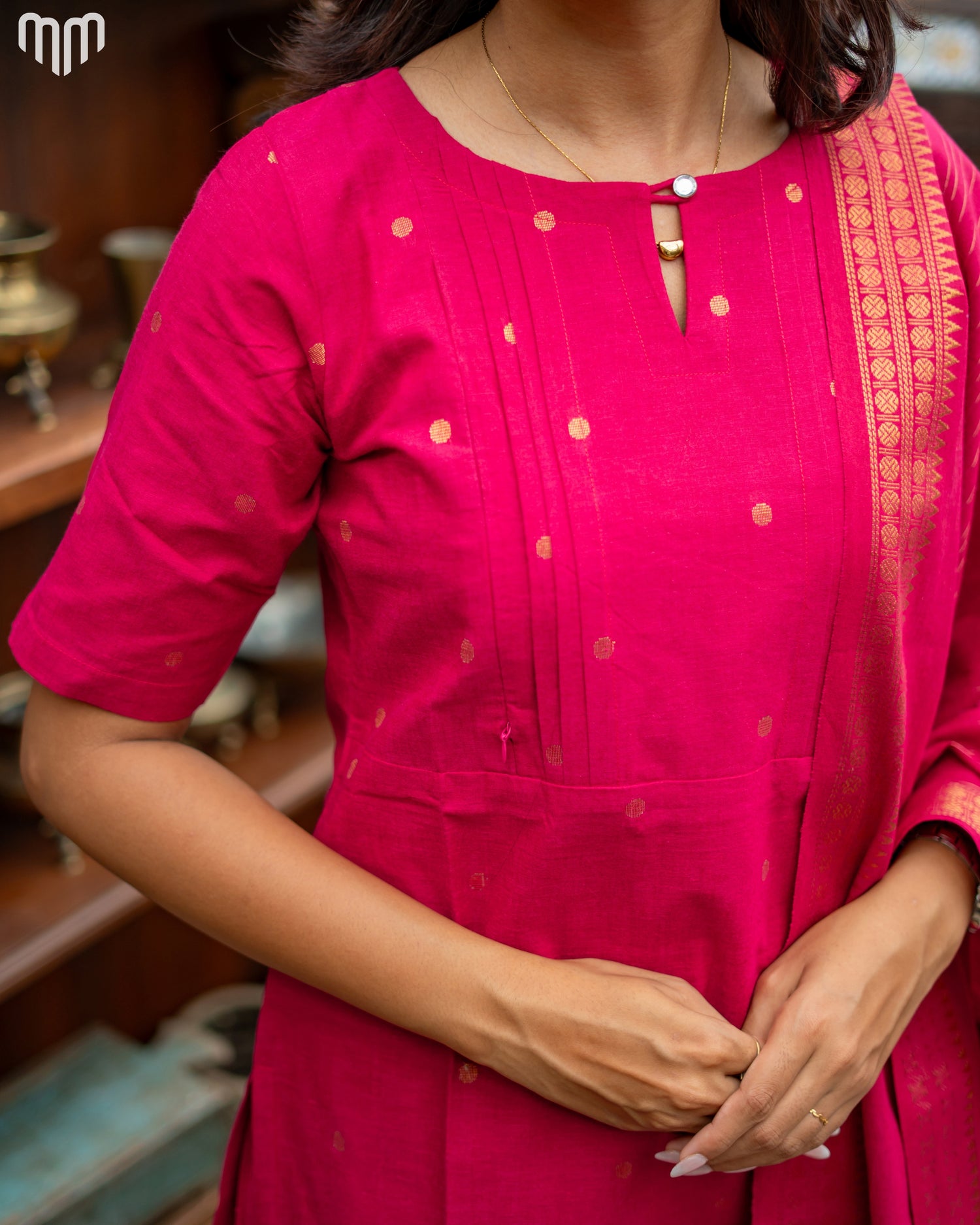 Brinda_V6 Maternity Kurti Set