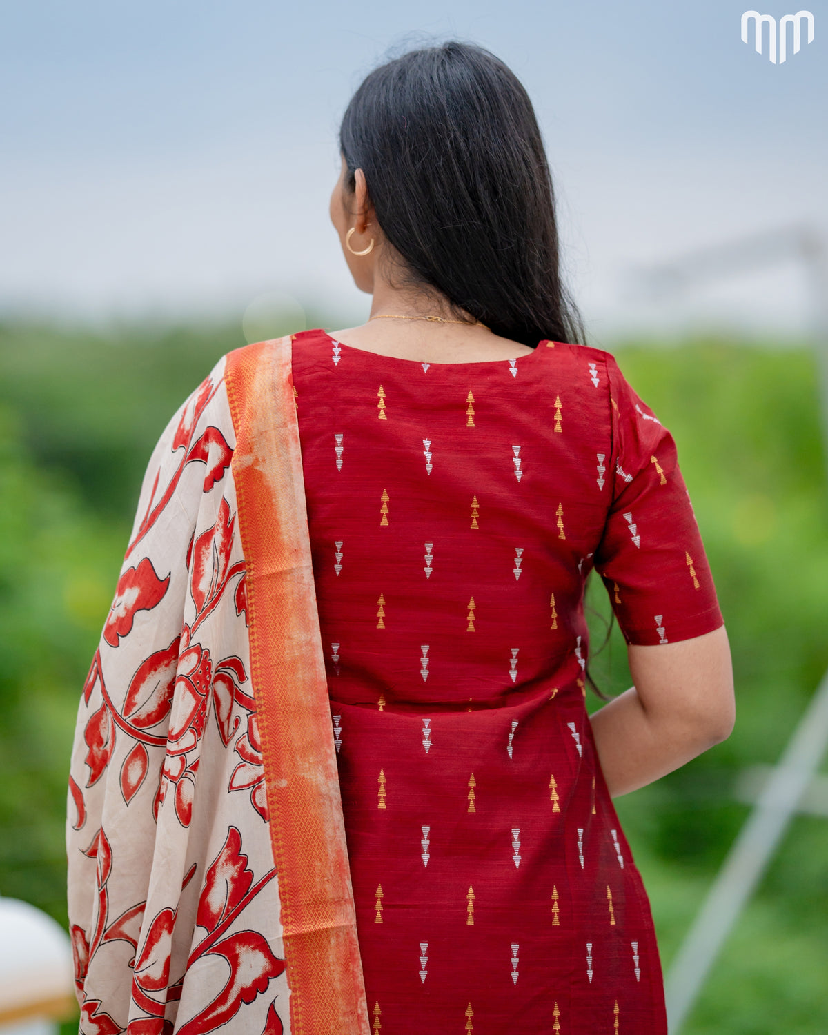Rukmini  Premium Raw Silk Maternity Kurti Set with top cotton lining