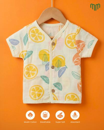 Little Orange Muslin Co-ord set