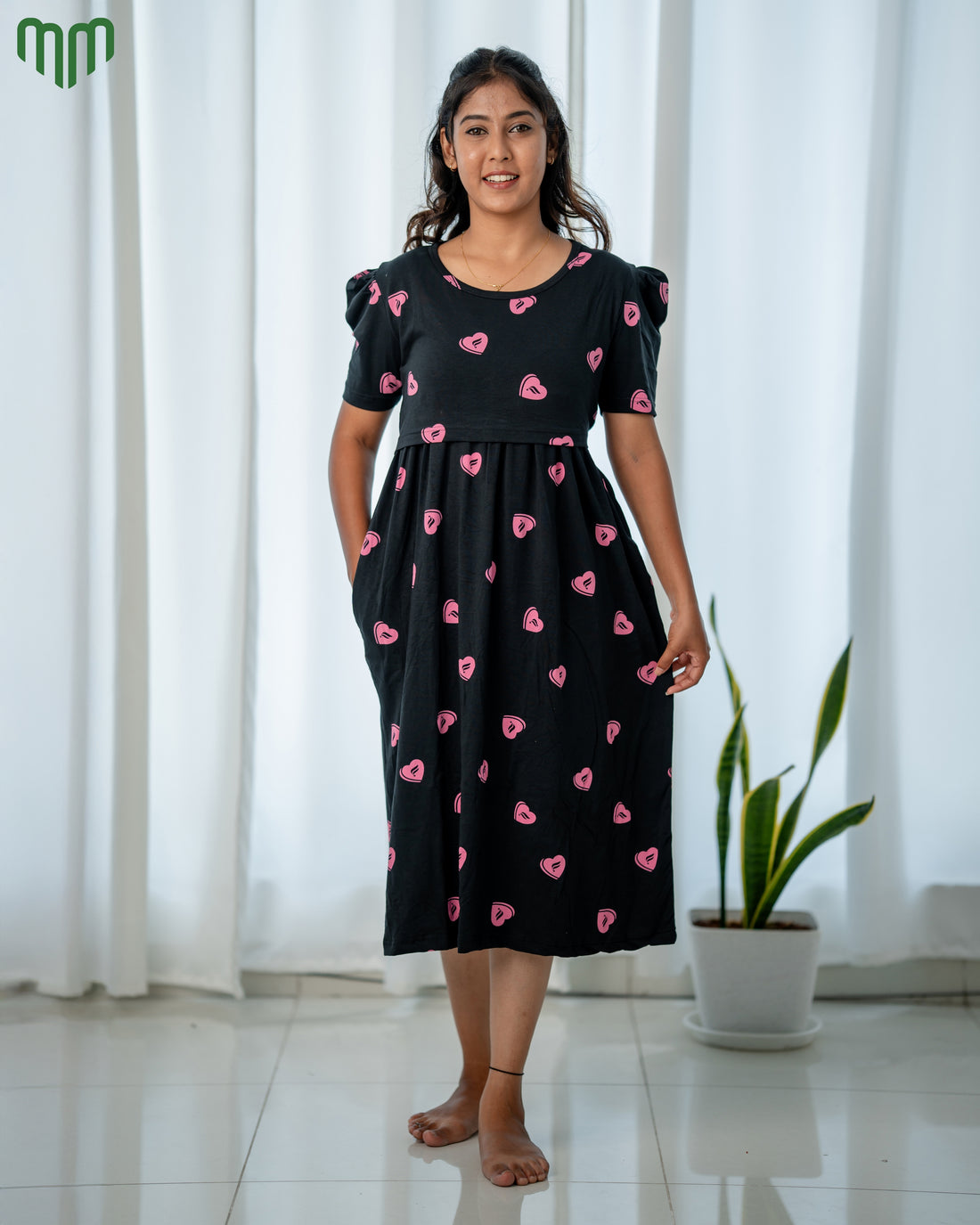 Idaya Zipless Maternity Loungewear – Calf Length