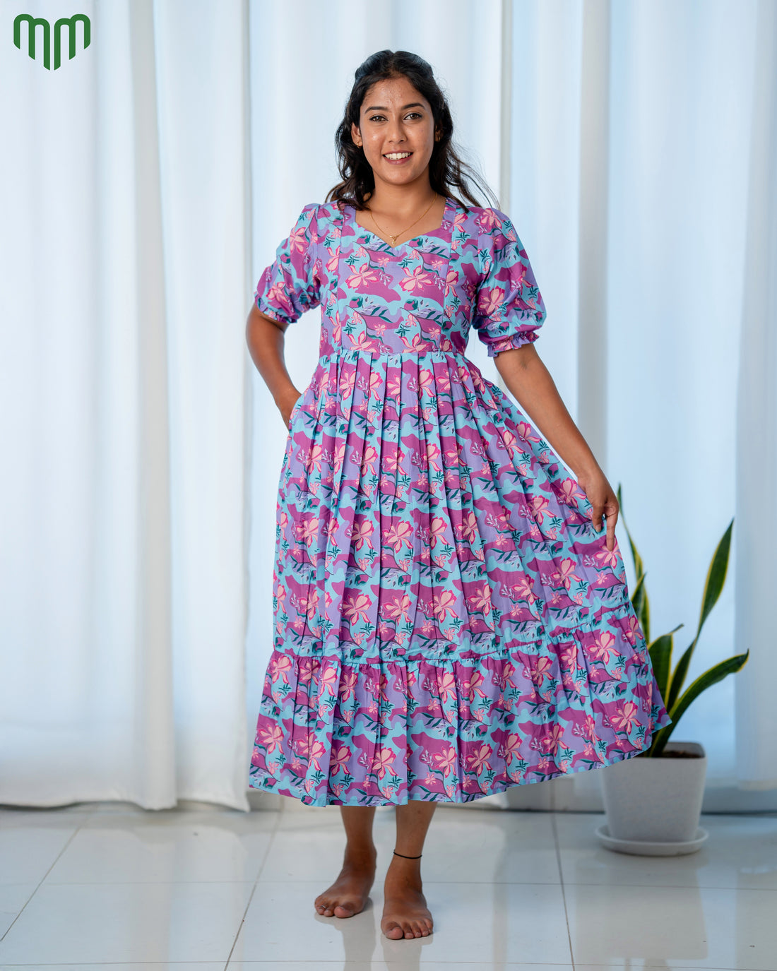 Samaya | Maternity Maxi [Double Side Zips]