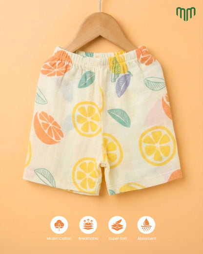 Little Orange Muslin Co-ord set