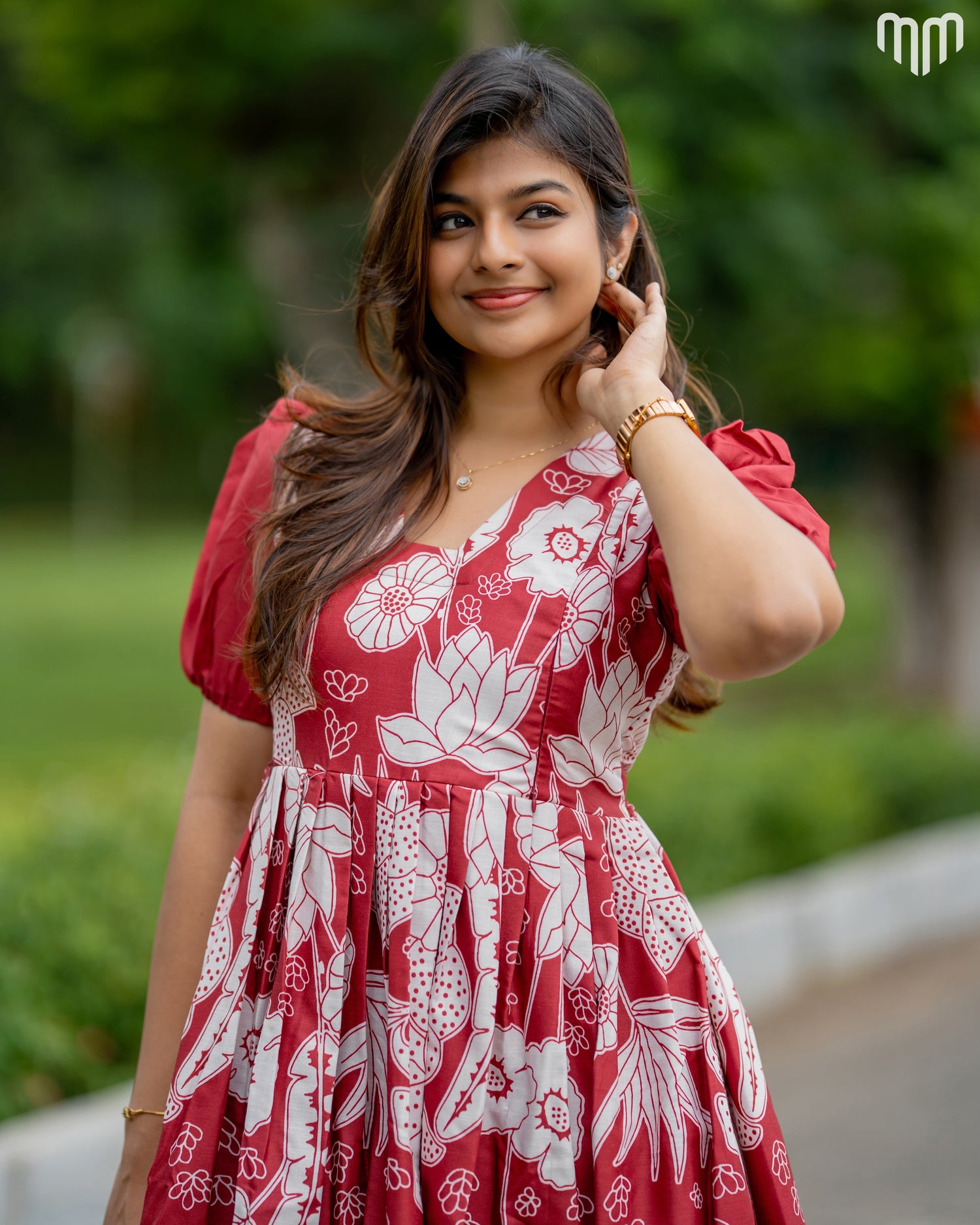 Aruvi Cotton Maternity Maxi