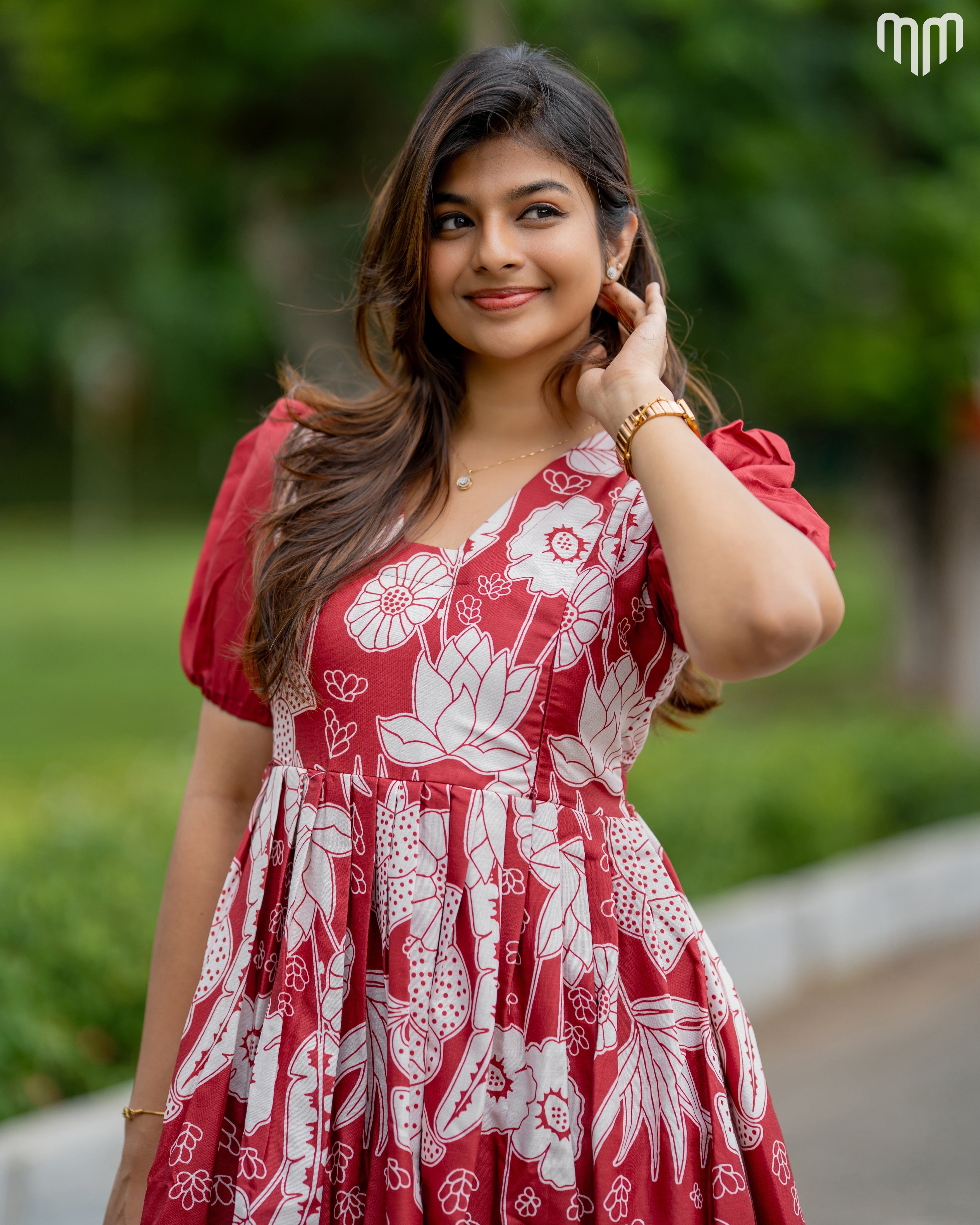Aruvi Cotton Maternity Maxi