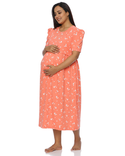 Mahira Zipless Maternity Loungewear – Calf Length