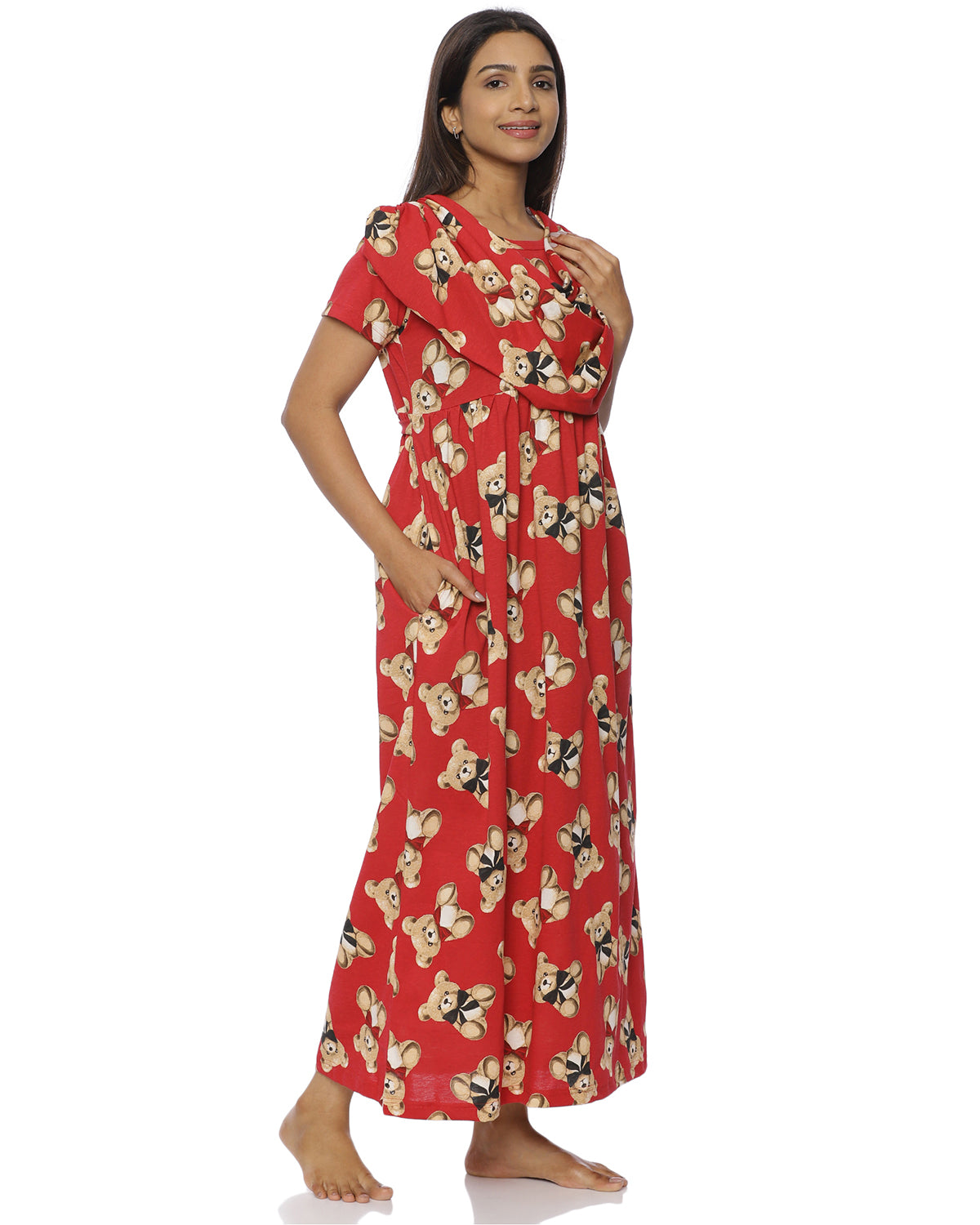 Shawl Style_V5 Casual Loungewear - Full Length