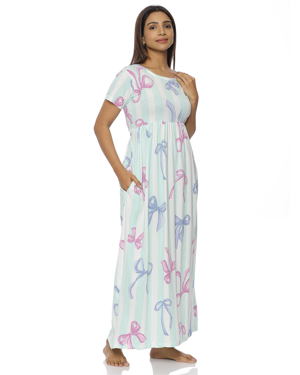 Bow Casual Loungewear - Full Length