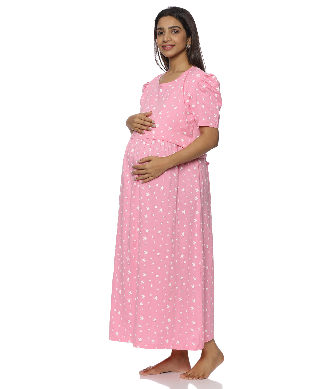 Shiney Zipless Maternity Loungewear – Full Length