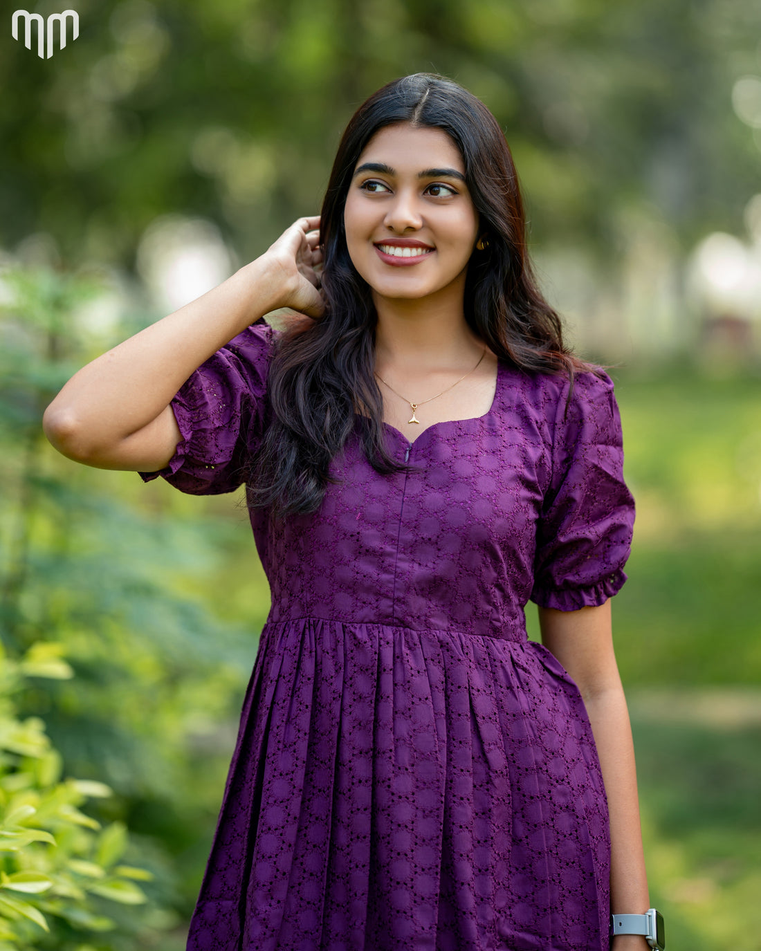 Wine Hakoba Maternity Maxi