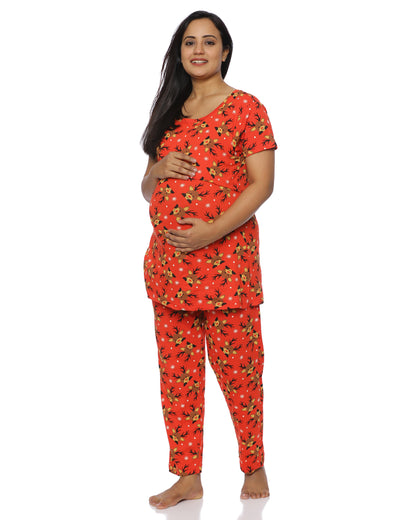 Chanda  Zipless Feeding Pant Set
