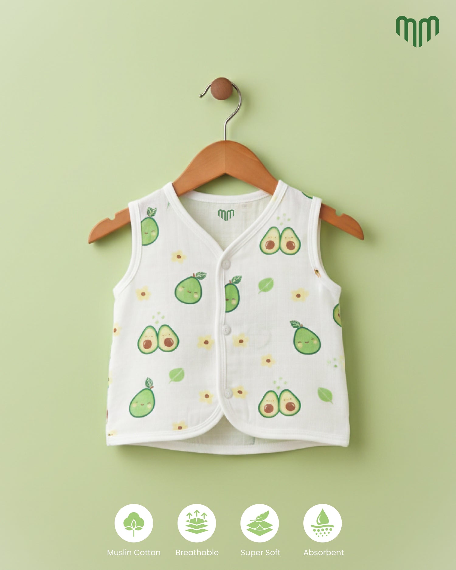 Little Avacoda Muslin Jabla