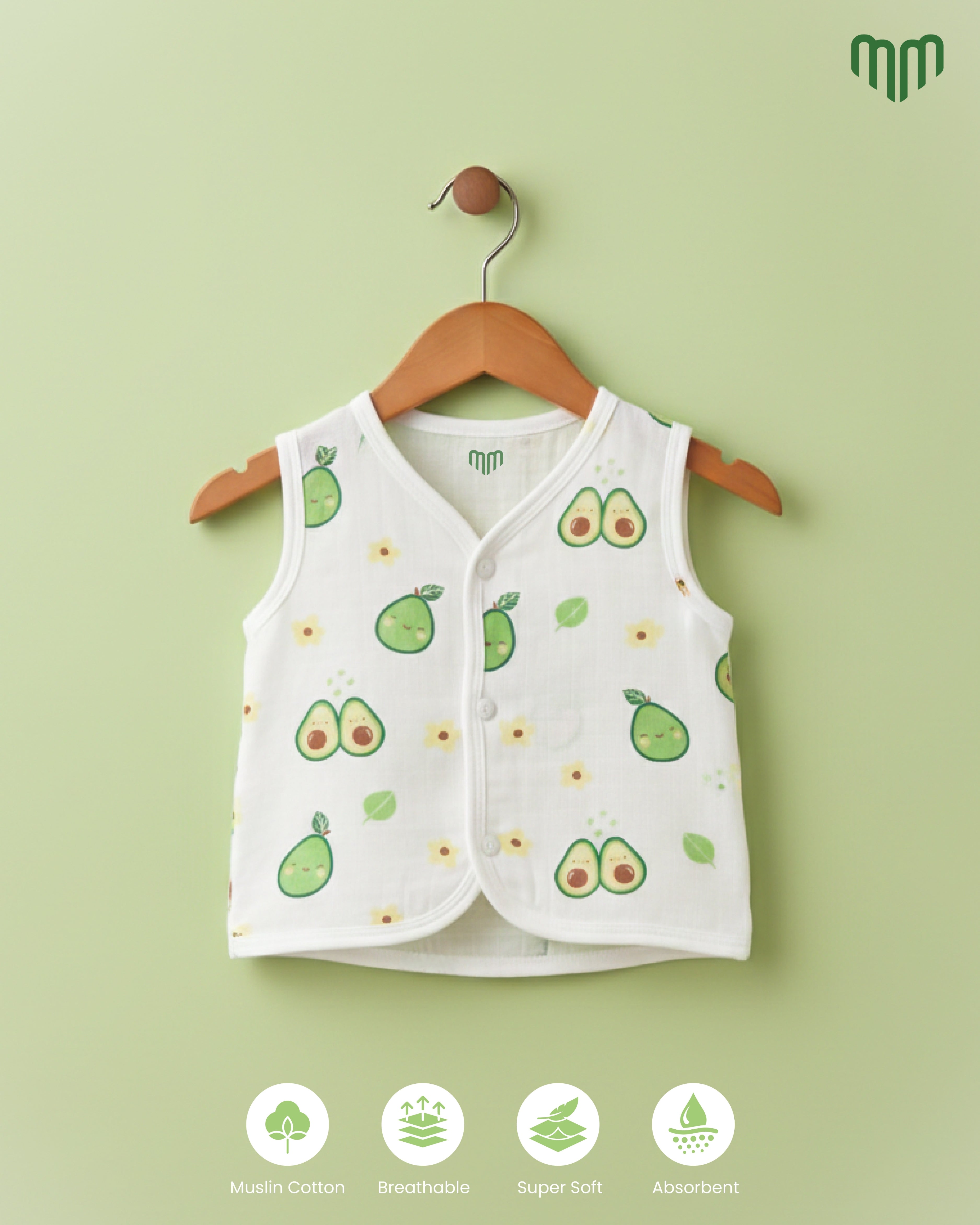 Little Avacoda Muslin Jabla