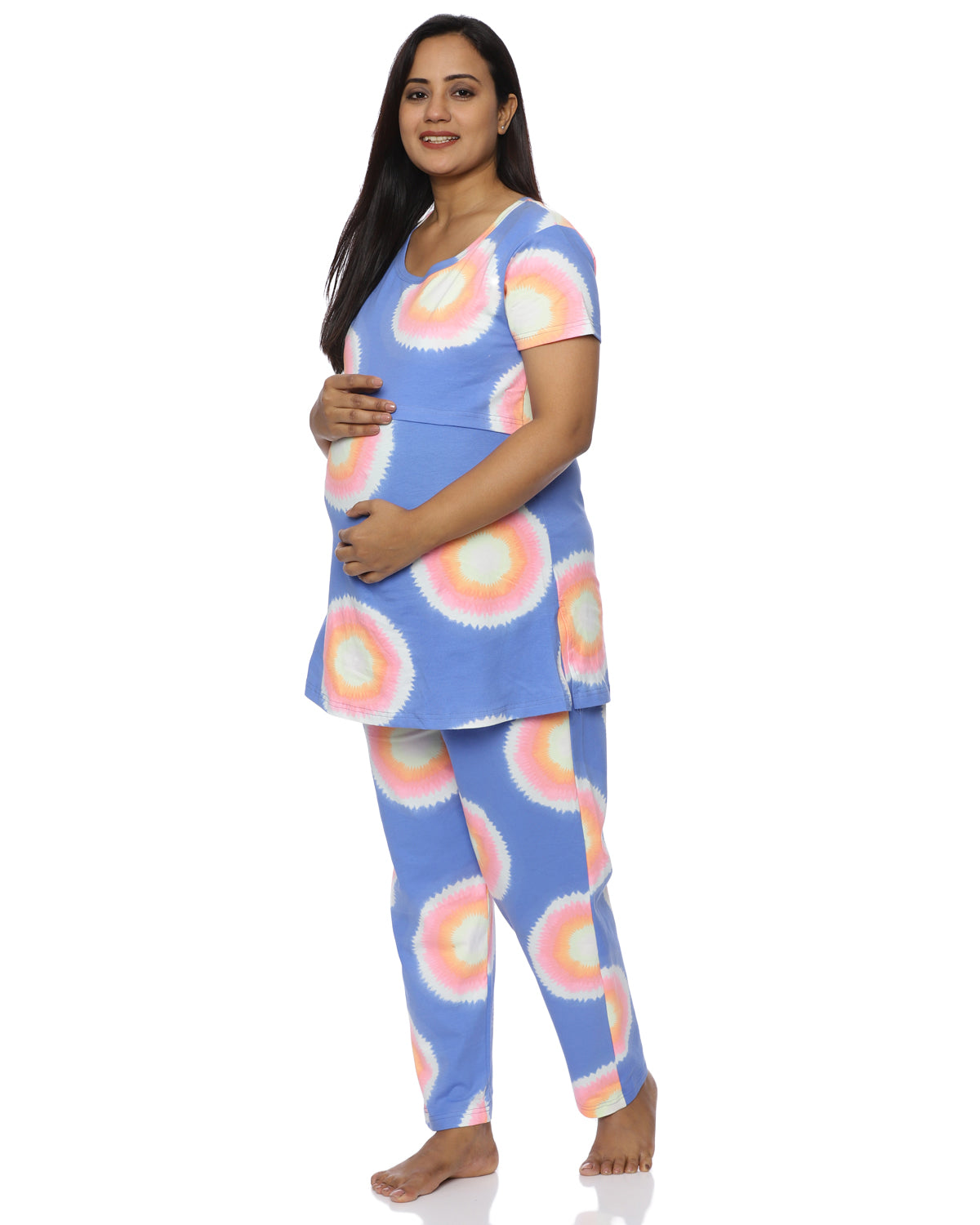 Medha  Zipless Feeding Pant Set