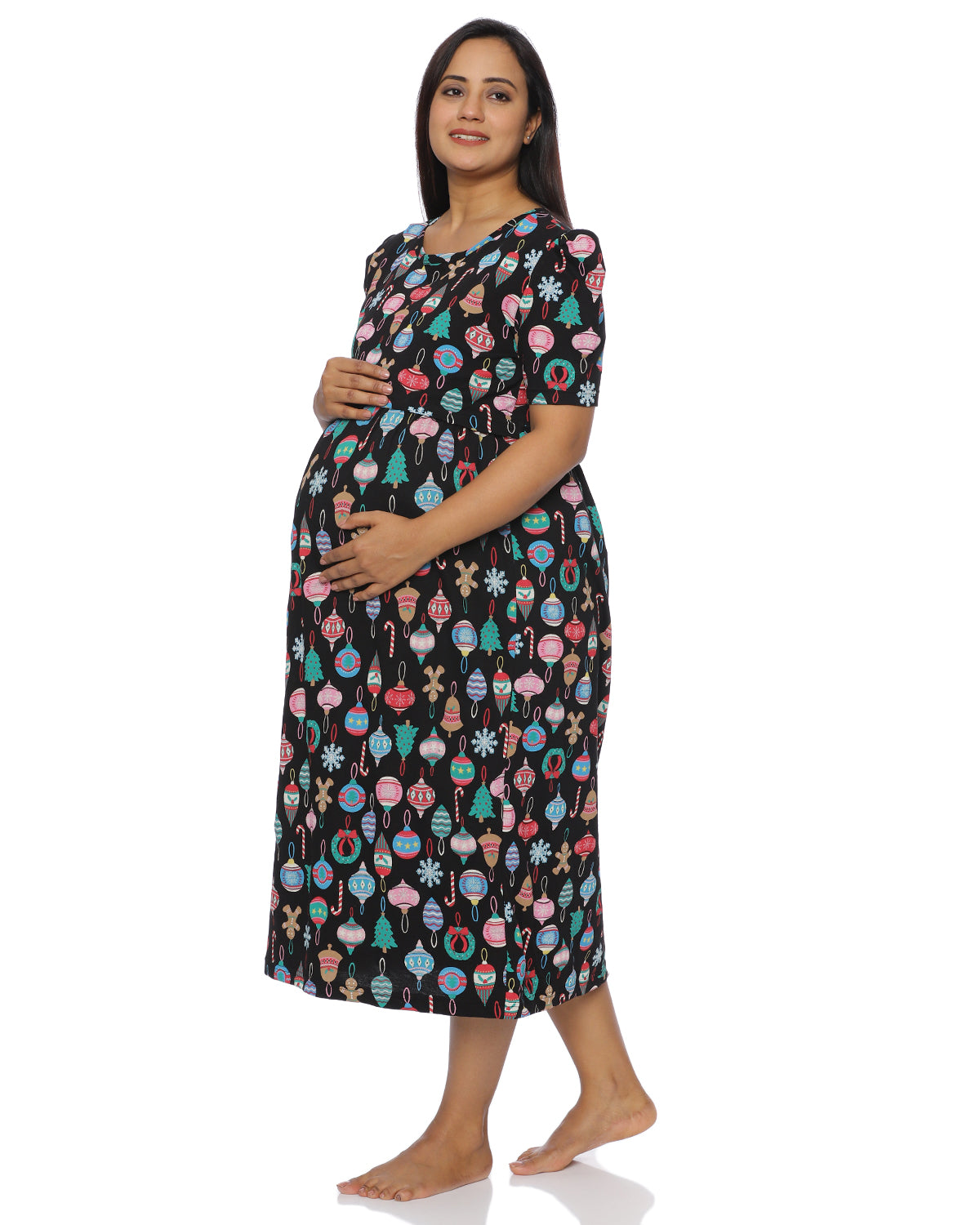 Jingle Zipless Maternity Loungewear – Calf Length
