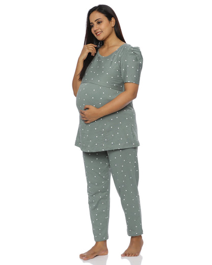 Shila Zipless Feeding Pant Set