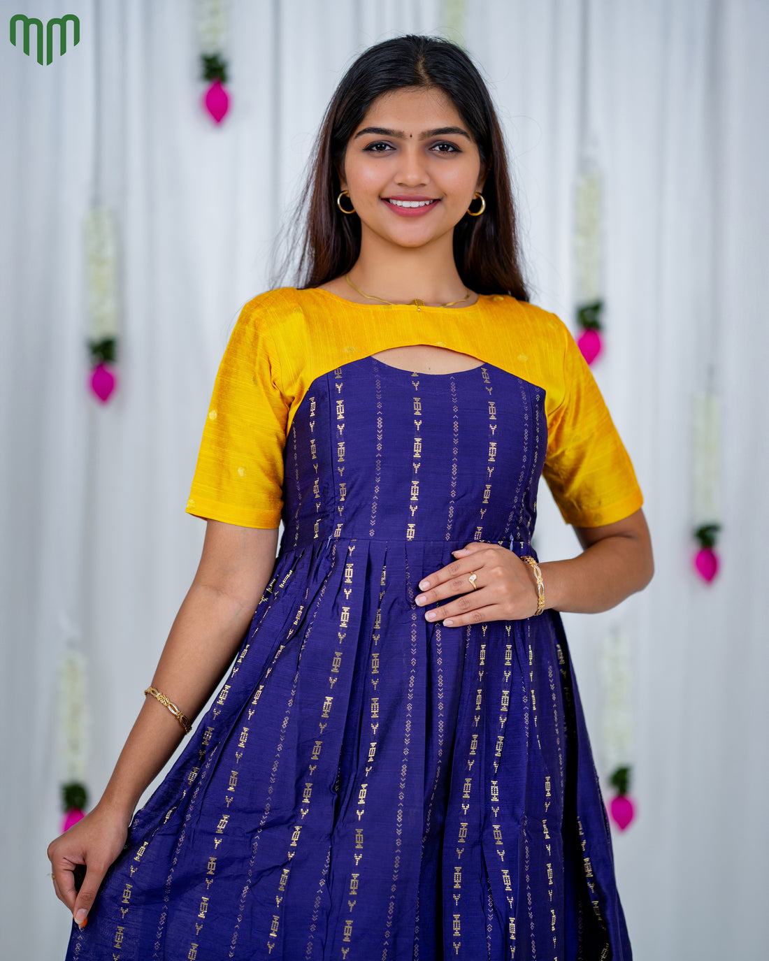 Manimegalai_V2 Maternity Maxi