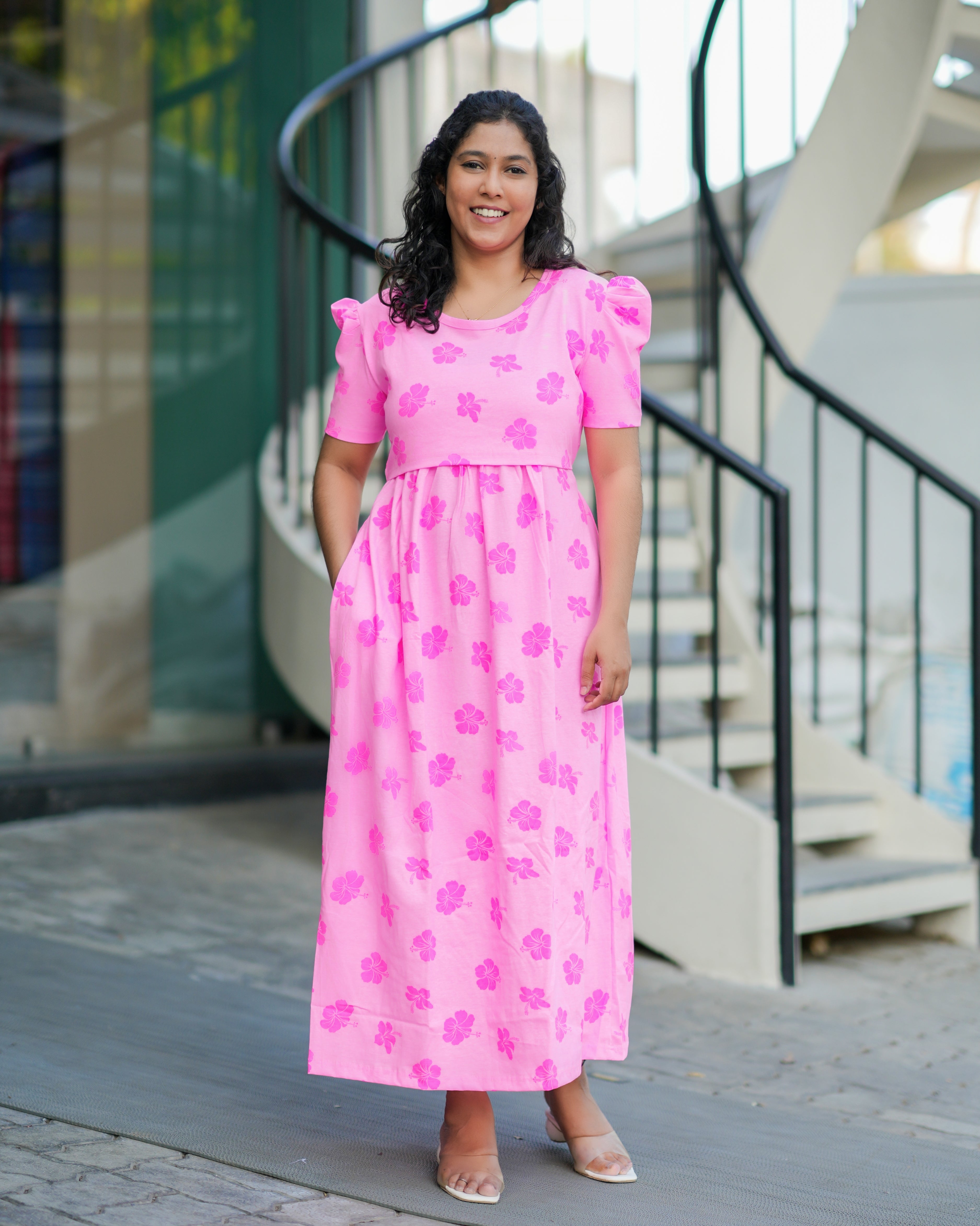 Petals Zipless Maternity Loungewear – Full Length
