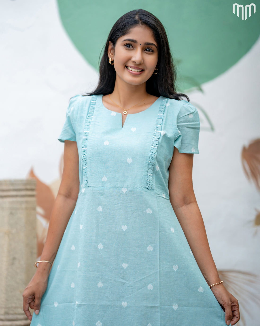 Crazy_Green Maternity Maxi