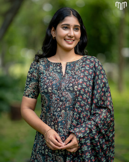 Meena_V1 Maternity Kurti Set
